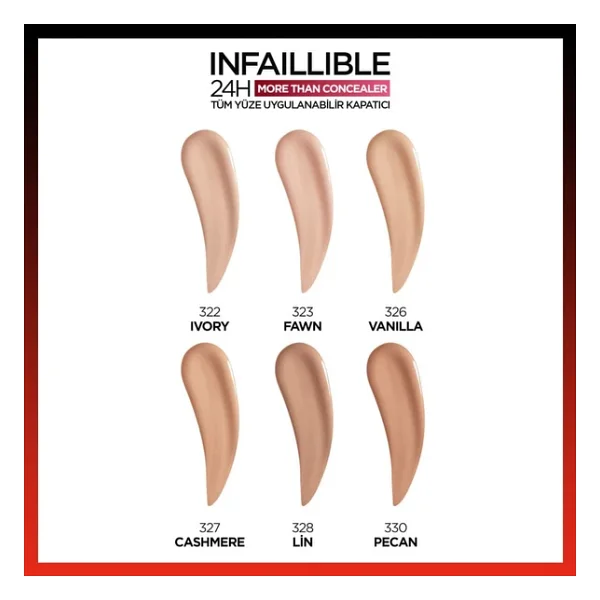 L'oreal Paris Infaillible More Than 327 Cashmere 11 Ml Likit Kapatıcı - Görsel 10
