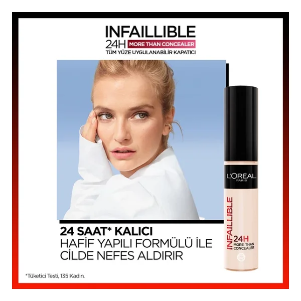 L'oreal Paris Infaillible More Than 327 Cashmere 11 Ml Likit Kapatıcı - Görsel 4
