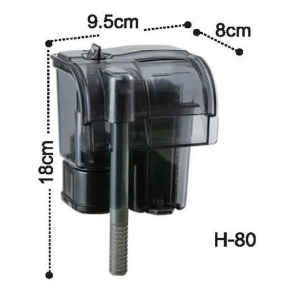 Dophin H80 Askılı Şelale Filtre - Görsel 4