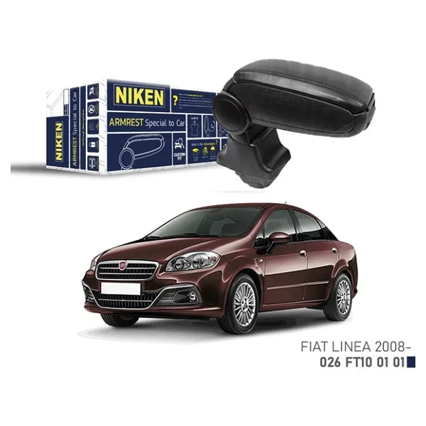 Niken Fiat Linea 2007- Punto Araca Özel Kol Dayama Siyah - Görsel 3