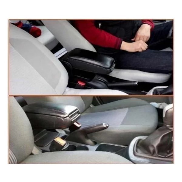 Niken Fiat Linea 2007- Punto Araca Özel Kol Dayama Siyah - Görsel 4