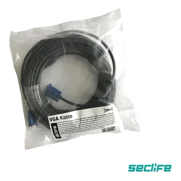 Seclife Slv-Vg20 20 M Vga Kablo - Görsel 3