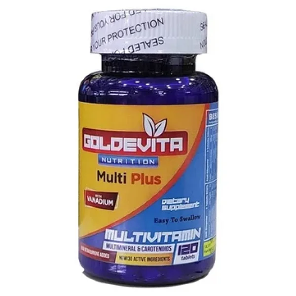 Goldevita Nutrition Multiplus Multivitamin 120 Tablet - Görsel 3