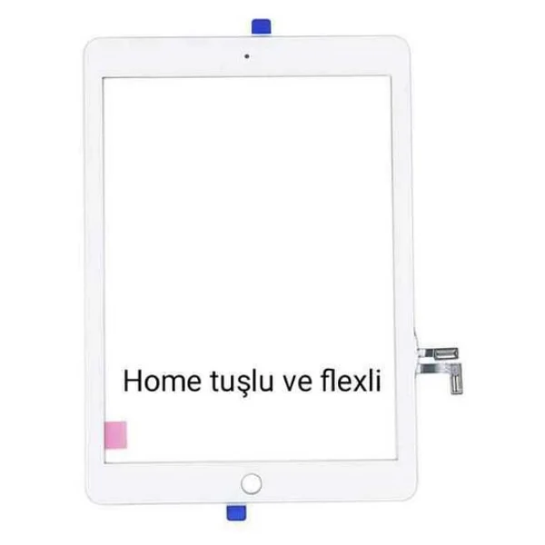 Apple iPad A1822 Dokunmatik Home Flexli (5.Nesil) - Görsel 3