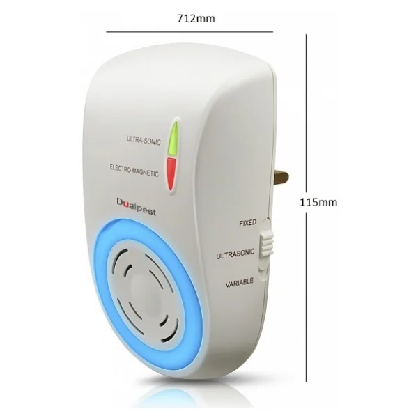 Dualpest An-A833 Ultrasonik Fare Haşere Kovucu - Görsel 6