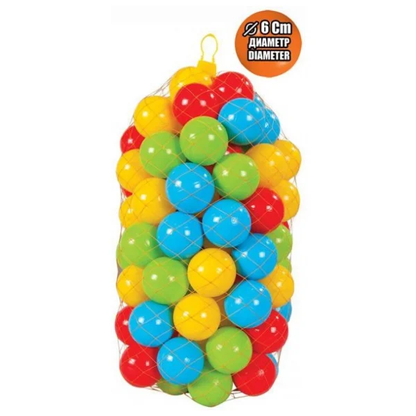 Babyplay 6 cm 100'lü Torbalı Havuz Topu - Görsel 2