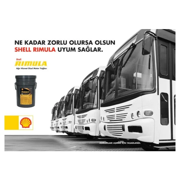 Shell Rimula R4 X 15w-40 16 Kg / 18 Lt Motor Yağı - Görsel 7
