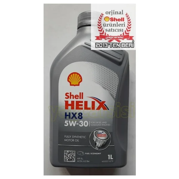 Shell Helix Hx8 Synthetic 5w-30 1 Lt Motor Yağı - Görsel 6