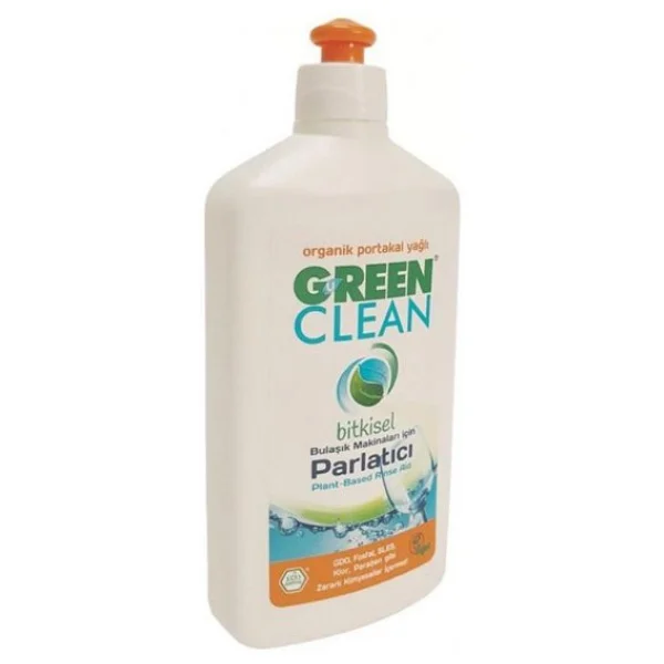 U Green Clean Organik Portakal Yağlı Bitkisel Bulaşık Makinesi Parlatıcısı 500 Ml - Görsel 3