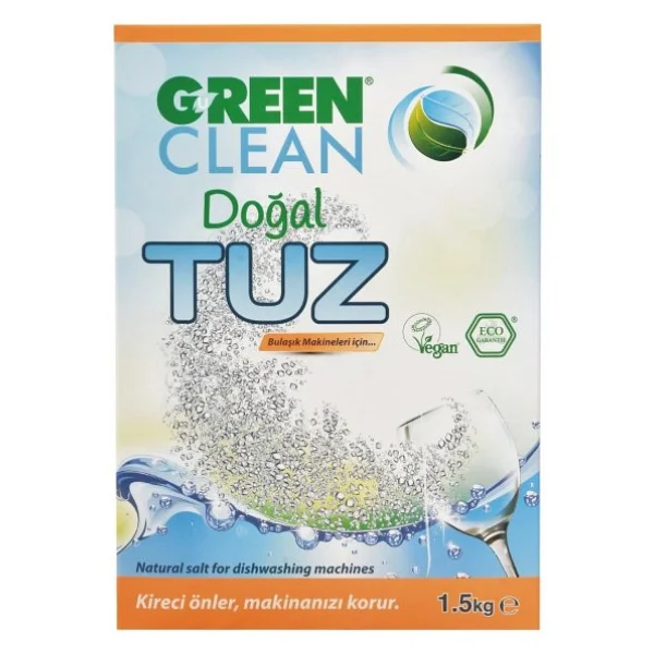 U Green Clean Doğal 1.5 Kg Bulaşık Makinesi Tuzu - Görsel 5