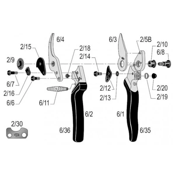 Felco 6 Budama Makası - Görsel 6