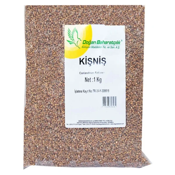 Doğan Baharat Baharatçılık 1 Kg Tane Kişniş - Görsel 2