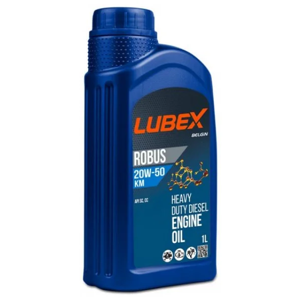 Lubex Robus KM 20W-50 1 lt Mineral Motor Yağı - Görsel 5