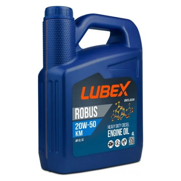 Lubex Robus Km 20w-50 4 Lt 4'lü Mineral Motor Yağı - Görsel 5