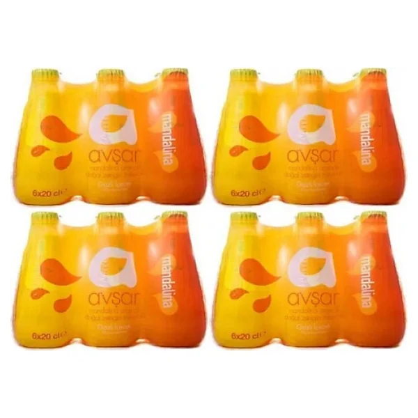 Avşar Mandalinalı Maden Suyu 24x200 Ml - Görsel 6