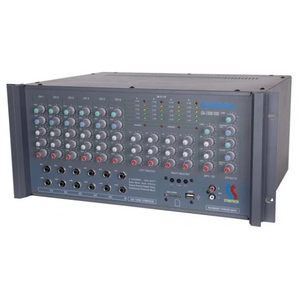 Startech Quadro Q6/1200 USB Power Mikser Amfi - Görsel 6