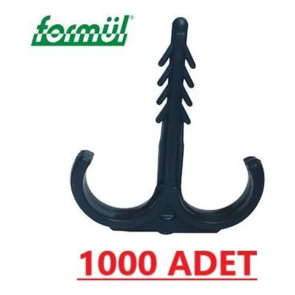 Kılçık Kelepçe Mobil Boru Sabitleme Kelepçesi Yere Tespit 1000 Ad - Görsel 2