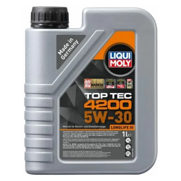 Liqui Moly Top Tec 4200 5w-30 1 Lt Motor Yağı - Görsel 6