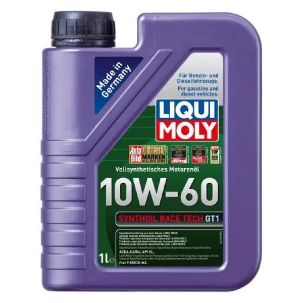 Liqui Moly Synthoil Race Tech Gt1 10w-60 1 Lt Motor Yağı - Görsel 5