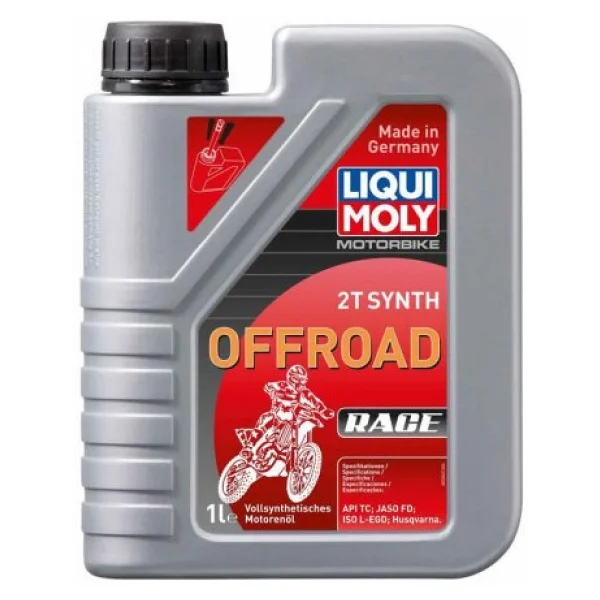 Liqui Moly Offroad Race 2t 1 Lt Tam Sentetik Motosiklet Yağı - Görsel 3
