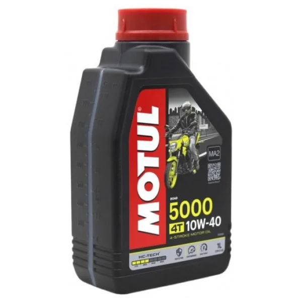 Motul 5000 10w-40 4t 1 Lt 12'li Motosiklet Yağı - Görsel 2