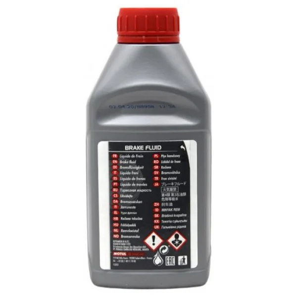 Motul Dot 3 & 4 Brake Fluid 500 Ml Fren Hidrolik Yağı (4 Adet) - Görsel 2