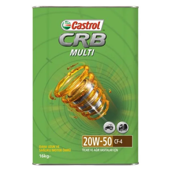 Castrol Crb Multi 20w-50 Cf-4 Motor Yağı 16 L - Görsel 5