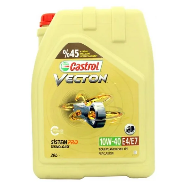 Castrol Vecton E4/E7 10w-40 20 Lt Motor Yağı - Görsel 5