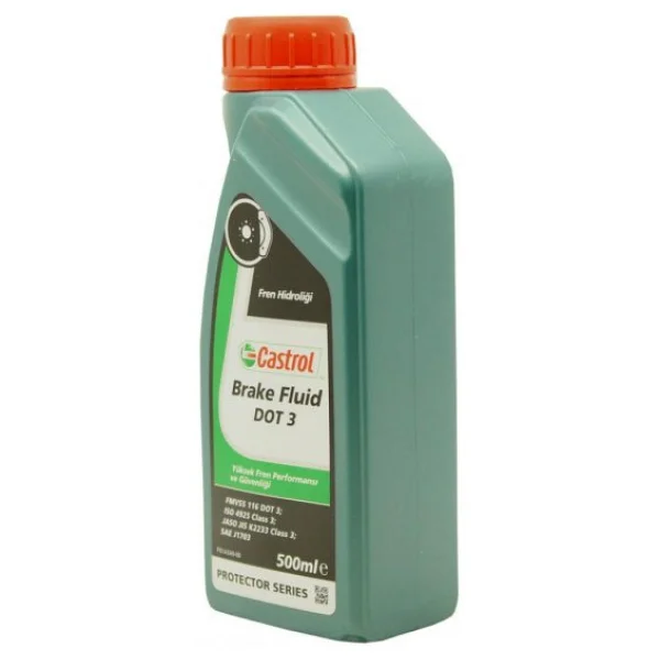 Castrol Dot 3 500 Ml 6'lı Fren Yağı - Görsel 2