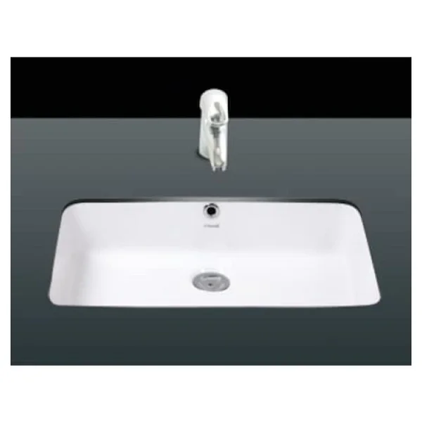 Creavit Tp730 Hilton Tezgah Altı Dikdörtgen 30x50 Cm Beyaz Lavabo - Görsel 5