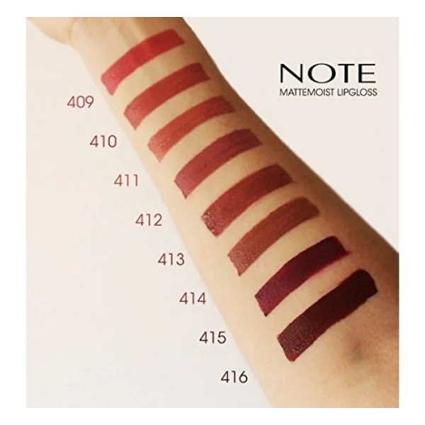 Note Mattemoist Lipgloss 416 Clover Brown - Görsel 2