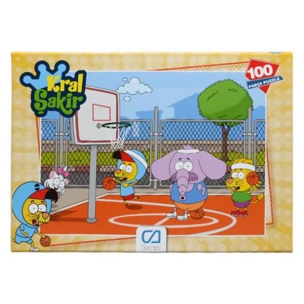 Ca Games Kral Şakir Puzzle 100 Parça Ca-5068 - Görsel 4