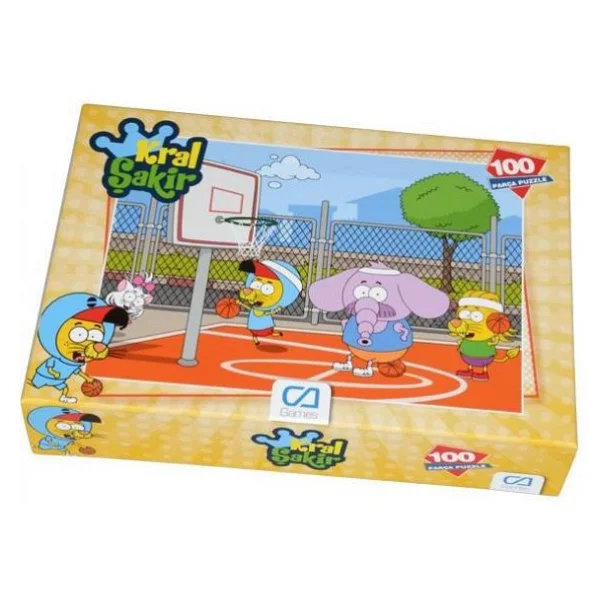 Ca Games Kral Şakir Puzzle 100 Parça Ca-5068 - Görsel 5