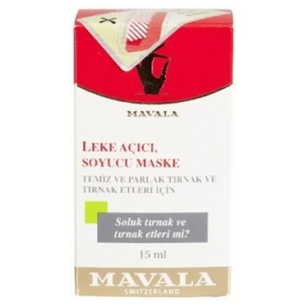 Mavala Tırnak İçin Leke Açıcı Ve Soyucu Maske 15 Ml - Görsel 2