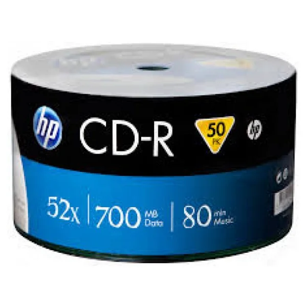 Hp Boş CD-R 52x 700 MB 80 Min Boş CD 50'li Paket - Görsel 3