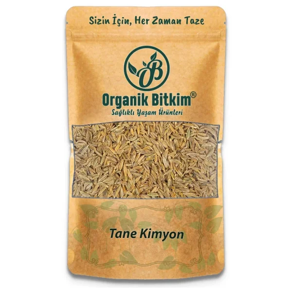 Organik Bitkim Tane Kimyon 1 Kg - Görsel 6