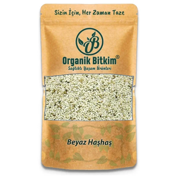 Organik Bitkim 500 Gr Beyaz Haşhaş - Görsel 5