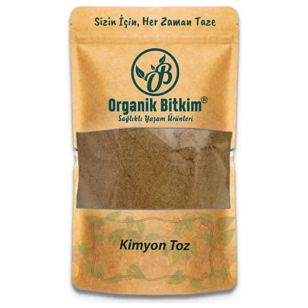 Organik Bitkim Toz Kimyon 500 Gr - Görsel 6