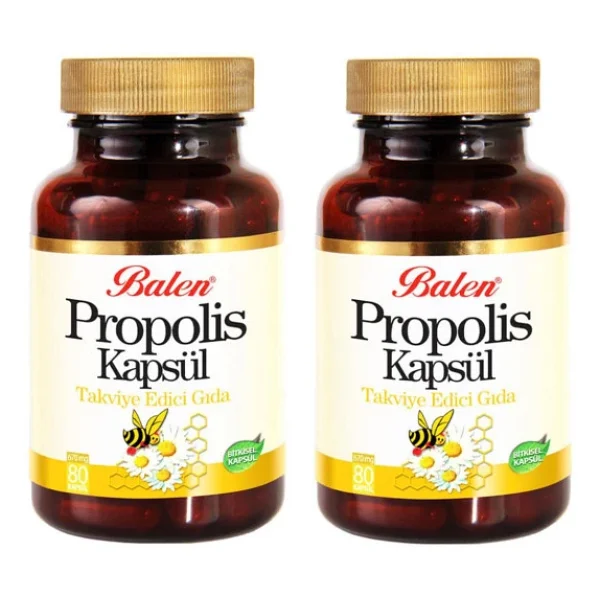 Balen Propolis 80 Kapsül 2'li - Görsel 4