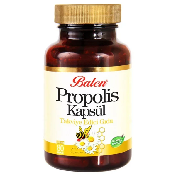 Balen Propolis 80 Kapsül 2'li - Görsel 5
