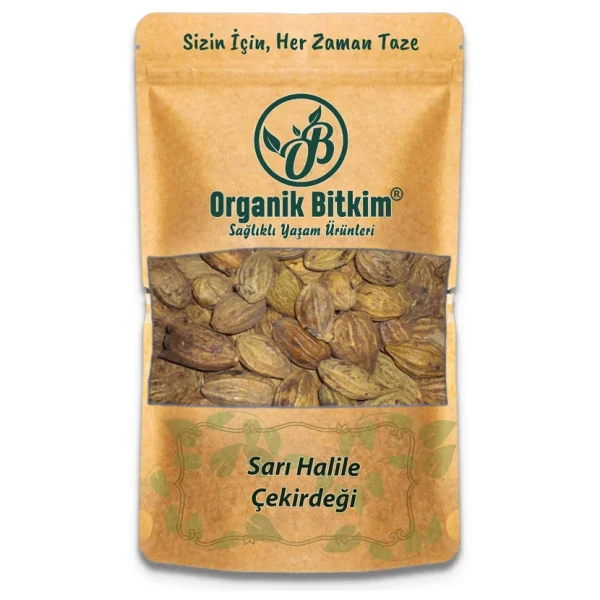 Organik Bitkim Sarı Halile Çekirdeği 1 Kg - Görsel 4