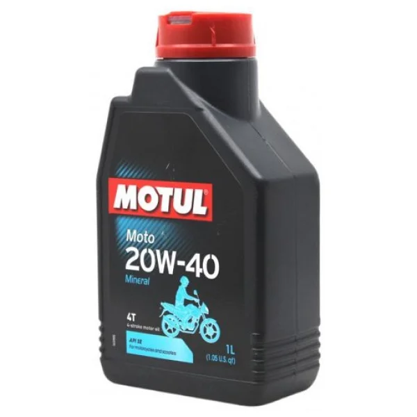 Motul 20w-40 4t 1 Lt 6'lı Motosiklet Yağı - Görsel 3