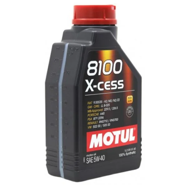 Motul 8100 X-Cess 5w-40 1 Lt Motor Yağı - Görsel 4