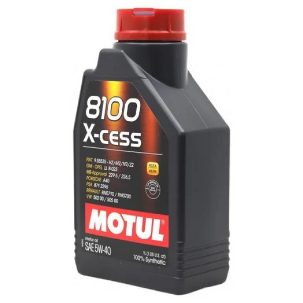 Motul 8100 X-Cess 5w-40 1 Lt Motor Yağı - Görsel 5