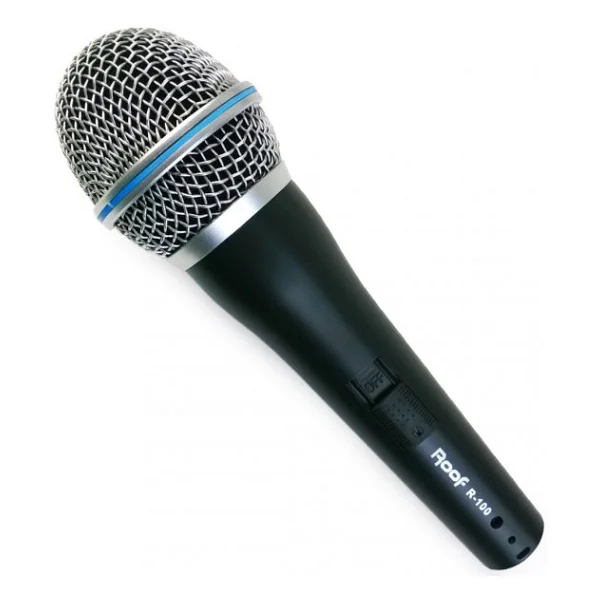 Roof R-100 600 Ohm Dinamik Kablolu El Mikrofonu - Görsel 7