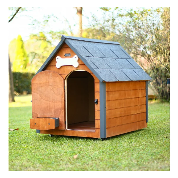Mandu Isı Yalıtımlı Large Ahşap Köpek Kulübesi - Görsel 4