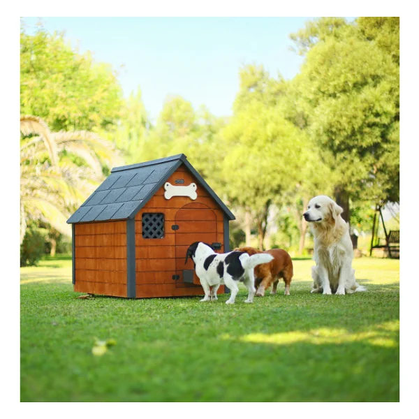 Mandu Isı Yalıtımlı Large Ahşap Köpek Kulübesi - Görsel 5