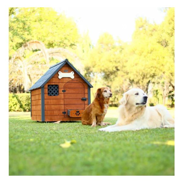 Mandu Isı Yalıtımlı Large Ahşap Köpek Kulübesi - Görsel 6