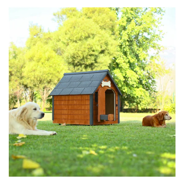 Mandu Isı Yalıtımlı Large Ahşap Köpek Kulübesi - Görsel 7