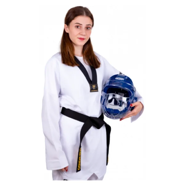 Haşado Taekwondo, Boks, Kickboks, Karate Kapalı Camlı Mantar Kask - Görsel 2
